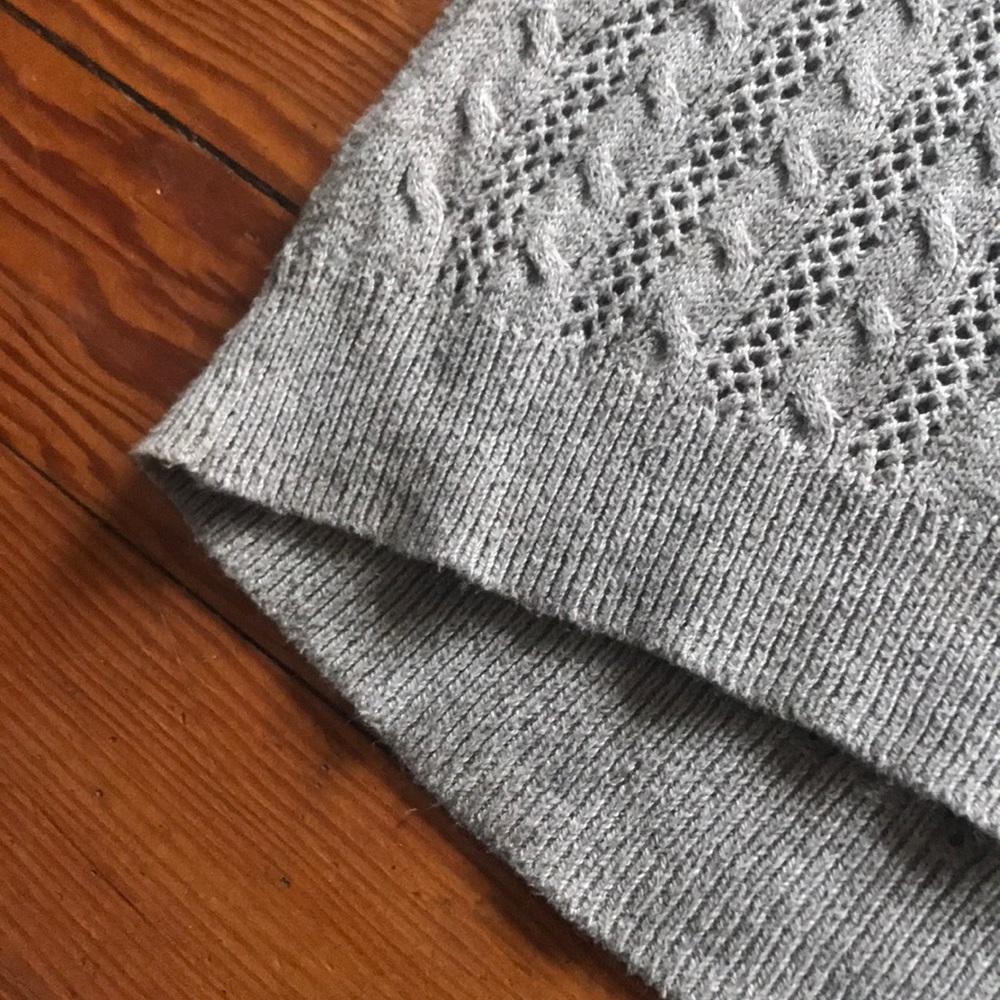 American Eagle Cableknit Sweater, Beige - Picture 7 of 8